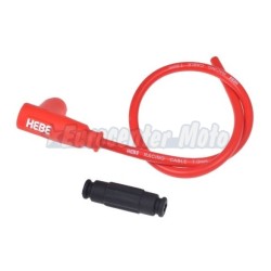 Pipa bujía Hebe Racing con cable