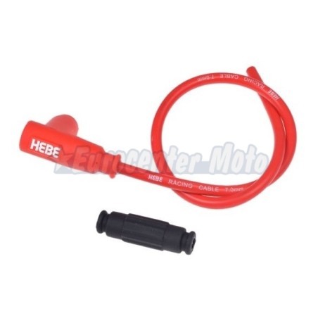 Pipa bujía Hebe Racing con cable