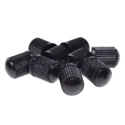 Tapón válvula rueda plástico negro