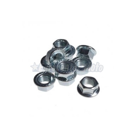 Tuerca universal cigueñal 10x125. Lado variador y encendido