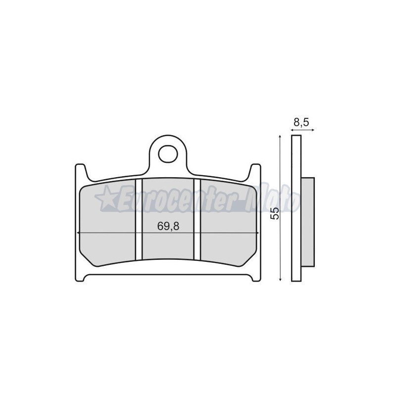 Pastillas de freno sinterizadas Suzuki, Triumph...varios modelos