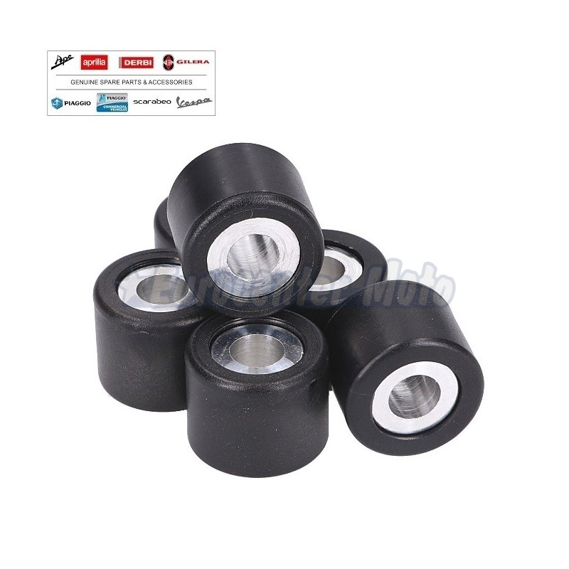 Rodillos variador 19x15,5 de 6,4 gramos Originales Piaggio varios modelos