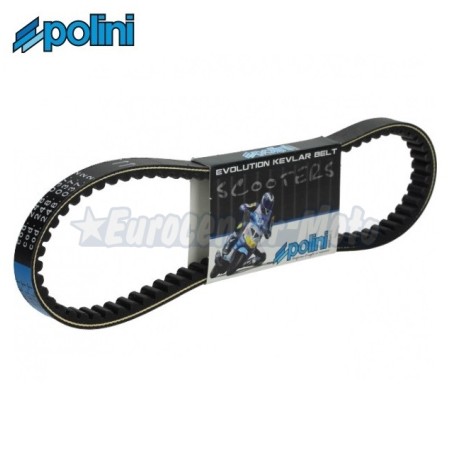 Correa Polini Kevlar Belt Evolution motores Piaggio 50 2T cárter largo desde 1998