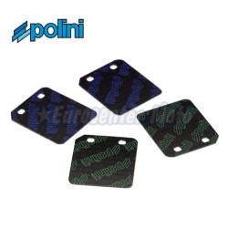 Juego láminas carbono Polini motores Minarelli Horizontal