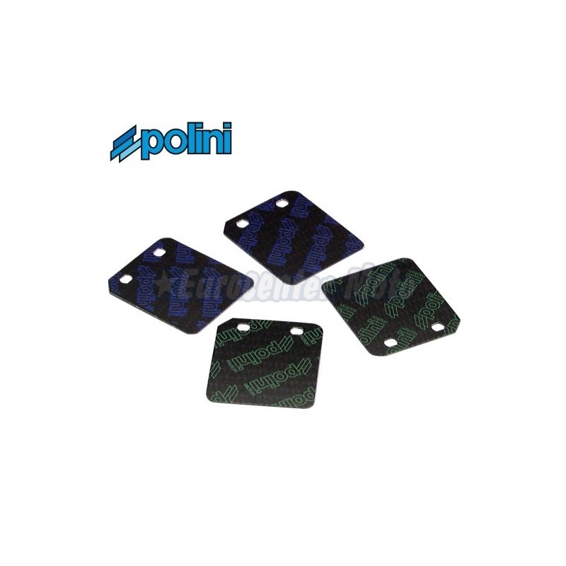 Juego láminas carbono Polini motores Minarelli Horizontal