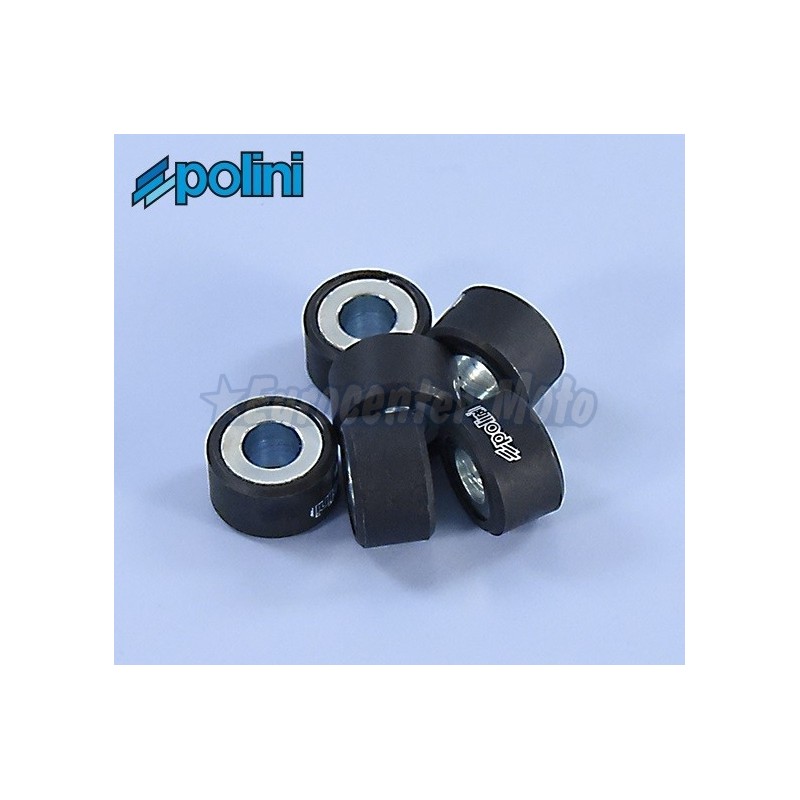 Rodillos variador Polini 20x12 de 8 gramos. 6 unidades