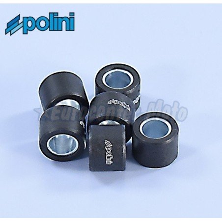 Rodillos variador Polini 23x18 de 16 gramos. 6 unidades