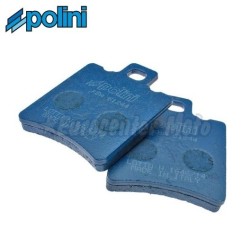 Pastillas de freno orgánicas Polini For Race de 1 pasador Yamaha, Piaggio, Aprilia...