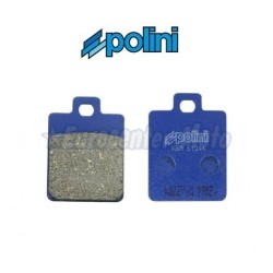Pastillas de freno orgánicas Polini For Race de 1 pasador Piaggio, Peugeot, SYM...