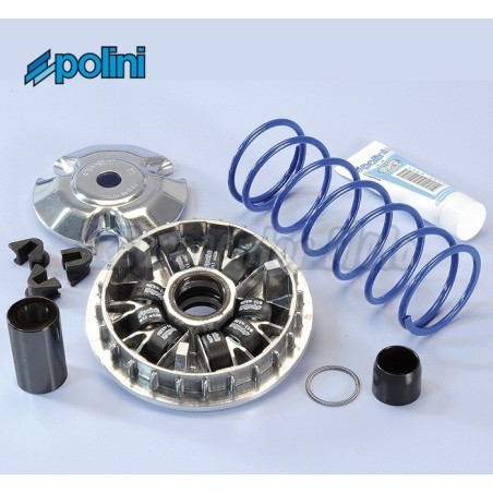 Variador Polini Maxi Hi-Speed Honda PCX 125 hasta 2017 y SH Mode 125. 9 Rodillos (20x12)