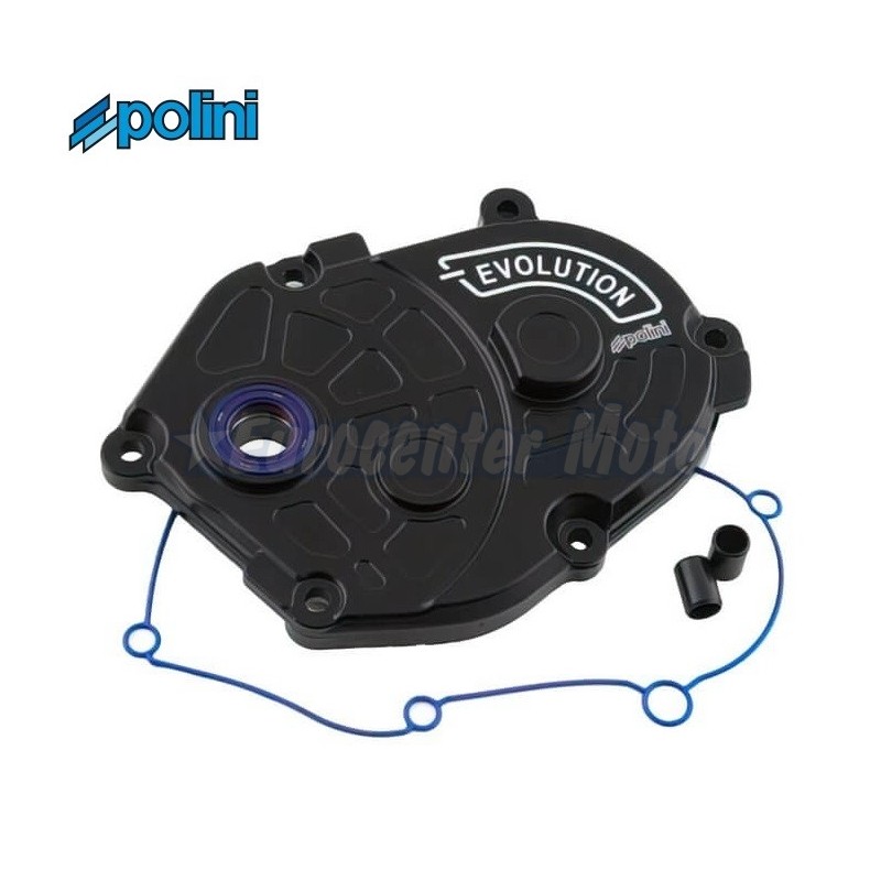 Tapa transmisión Polini Evolution motores Minarelli carter largo