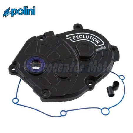 Tapa transmisión Polini Evolution motores Minarelli carter largo