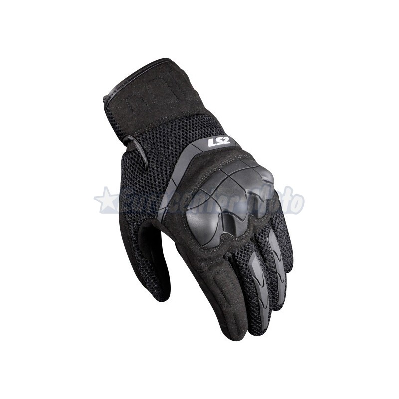 Guantes de verano LS2 Kubra Man. Negros