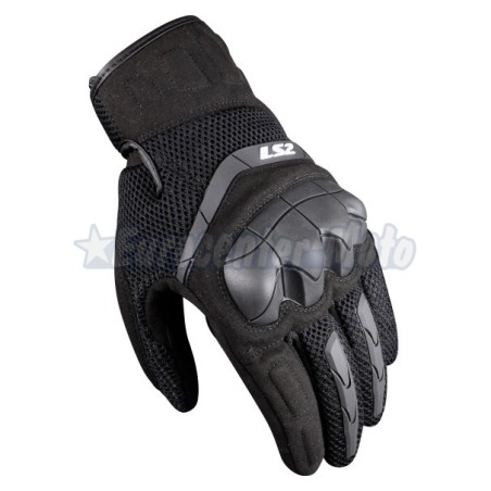 Guantes de verano LS2 Kubra Man. Negros