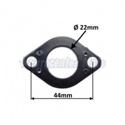 Junta espaciador tobera admisión motores GY6 125/150 4T y varios modelos