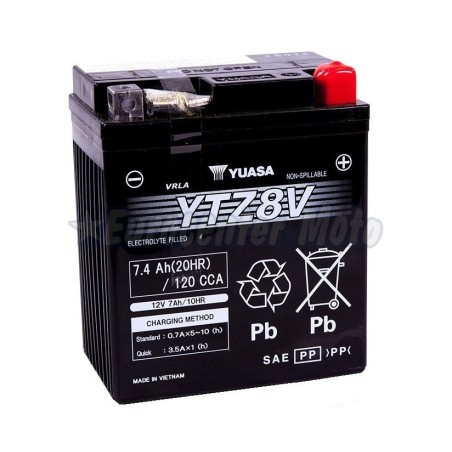 Baería Yuasa YTZ8-V Precargada