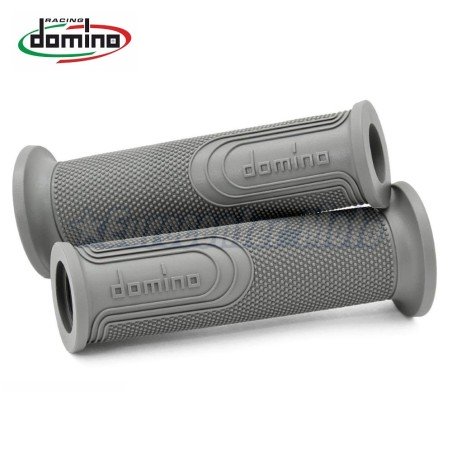 Juego puños Domino Style abiertos grises. 120mm