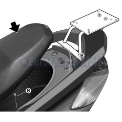 Fijación Top Master Shad Yamaha Cygnus X 125 de 2007 a 2015