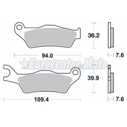 Pastillas de freno delanteras Aprilia SR Motard 50 y Piaggio Typhoon 50 2T desde 2018