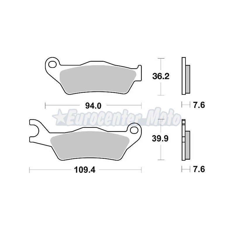 Pastillas de freno delanteras Aprilia SR Motard 50 y Piaggio Typhoon 50 2T desde 2018