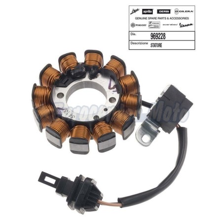 Stator Original motores Piaggio 50 4 Tiempos