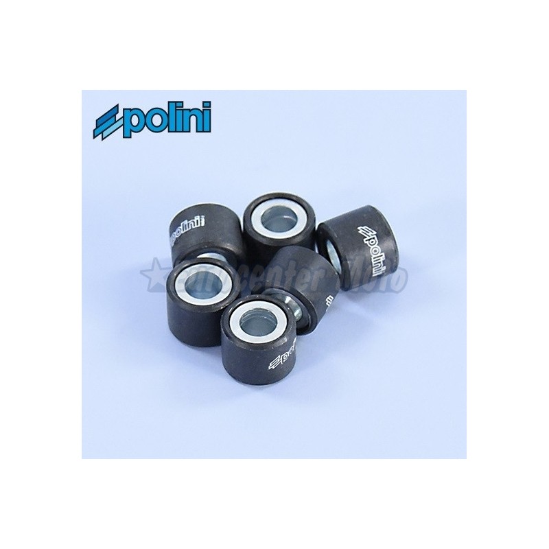 Rodillos variador Polini 19x15,5 de 4 gramos. 6 unidades