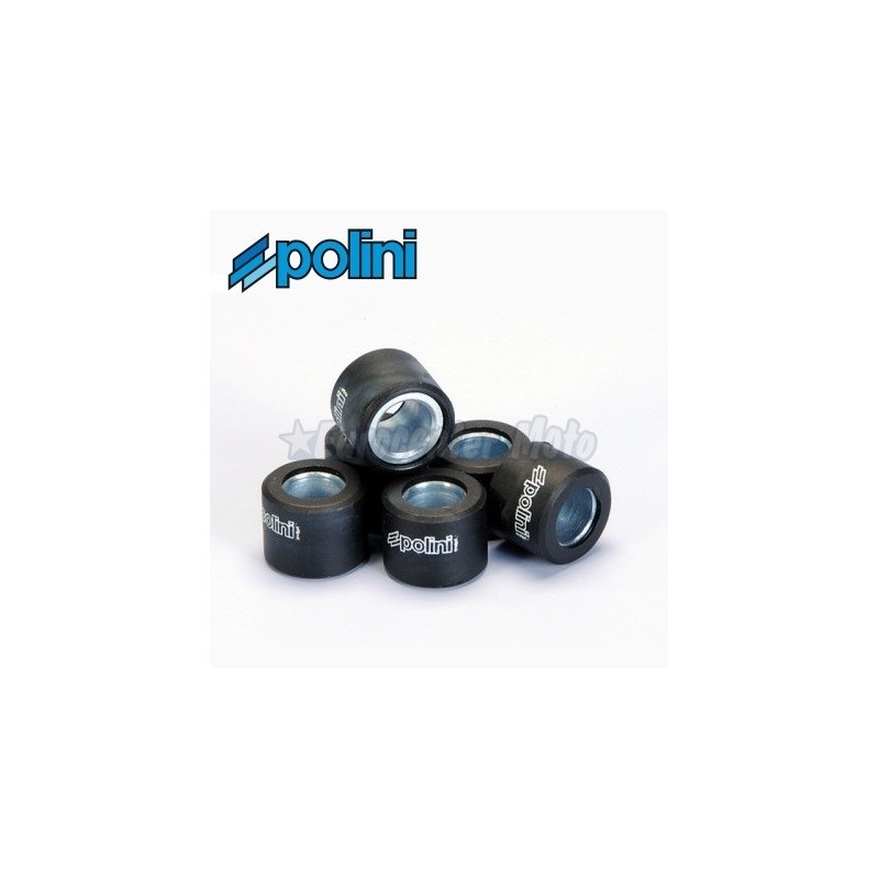 Rodillos variador Polini 20x17 de 9,5 gramos