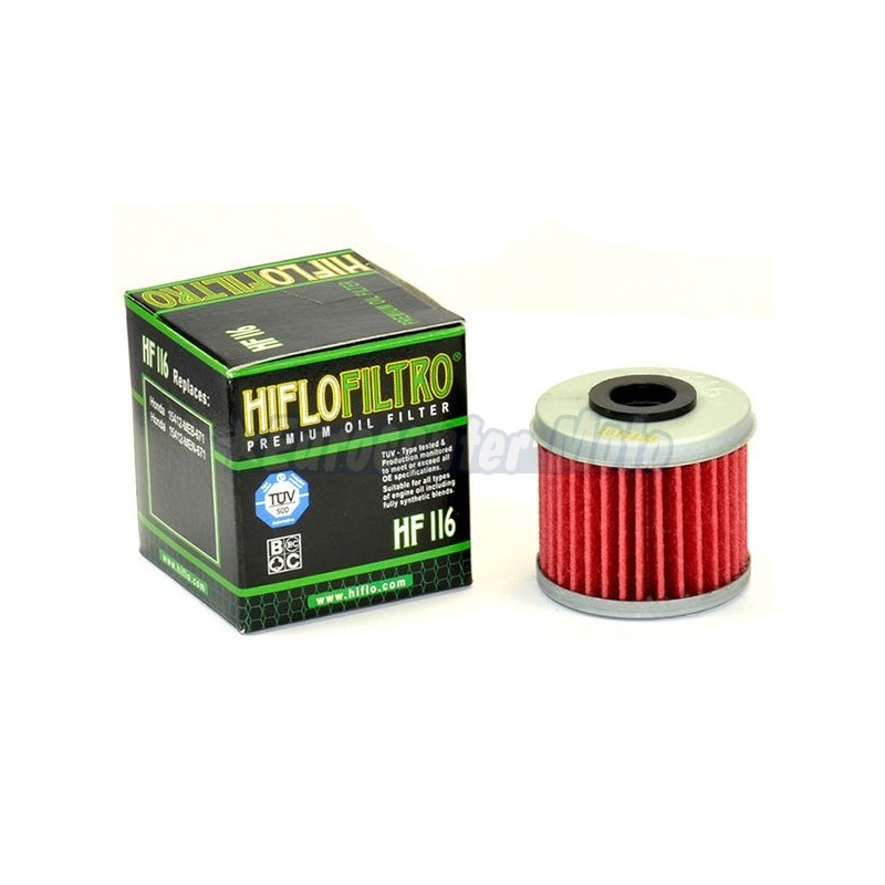 Filtro aceite Hiflofiltro HF116