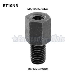 Tornillo suplemento altura espejo M8 derechas a M8 derechas