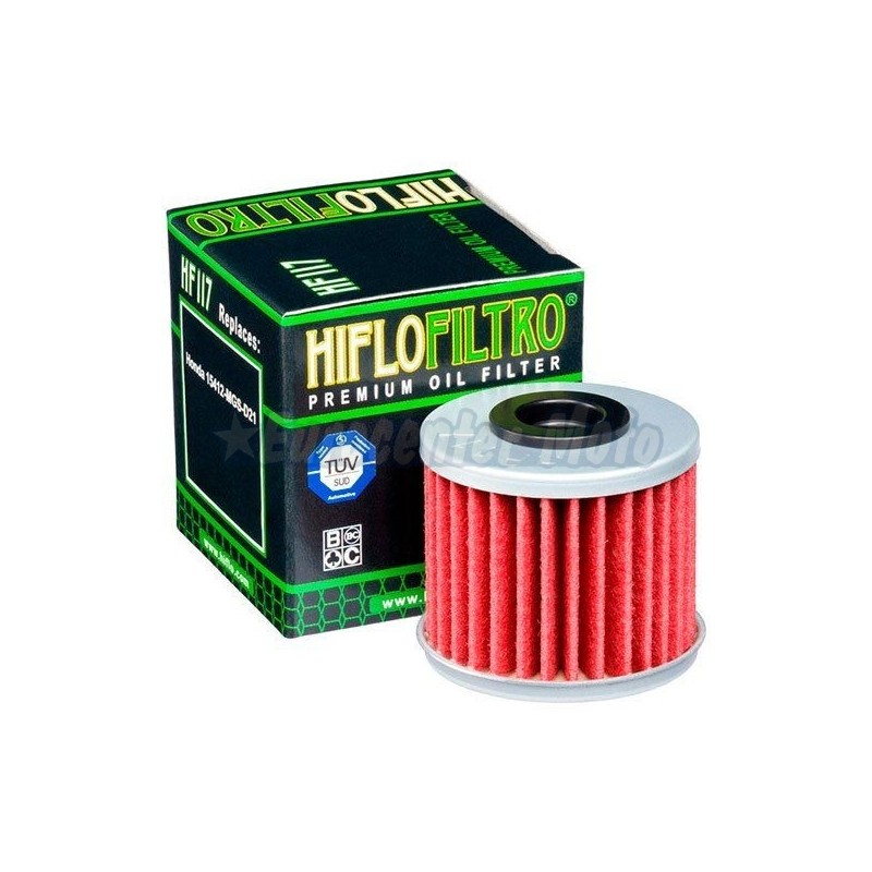 Filtro aceite Hiflofiltro HF117
