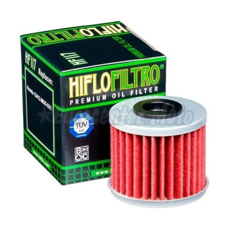 Filtro aceite Hiflofiltro HF117