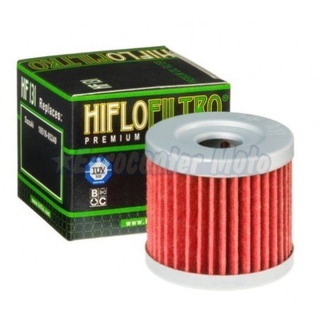 Filtro aceite Hiflofiltro HF131 Suzuki y Hyosung varios modelos