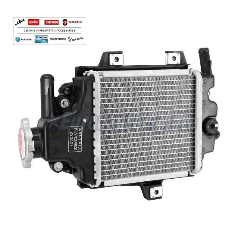 Radiador Original Piaggio Medley 125 y Vespa GTS I-Get125