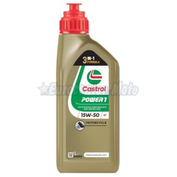 Aceite Castrol Power 1 15W-50 4T. 1L