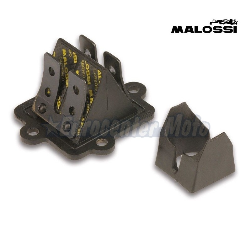 Caja láminas carbono Malossi VL12 motores Minarelli Horizontal