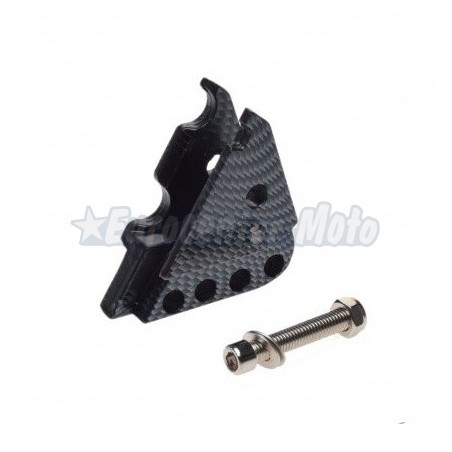 Suplemento amortiguador motores Minarelli scooter 50. Carbono