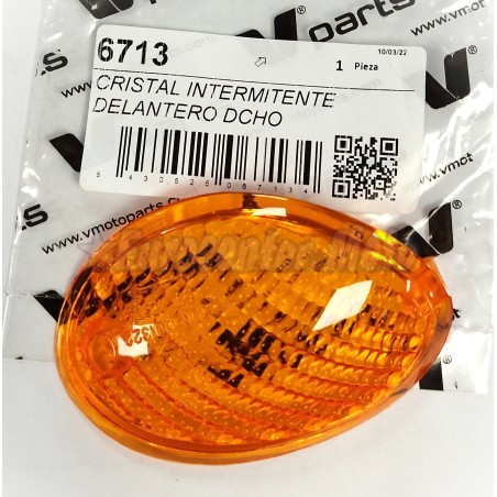 Cristal naranja intermitente delantero derecho Yamaha Neo´s 50/100 hasta 2001