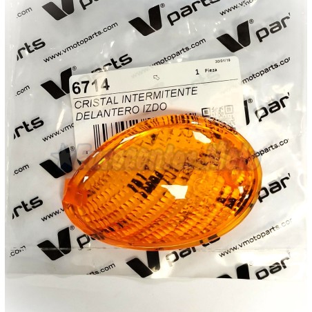 Cristal naranja intermitente delantero izquierdo Yamaha Neo´s 50/100 hasta 2001