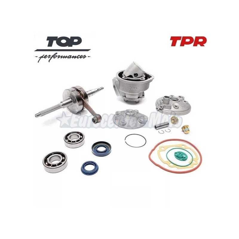 Maxi Kit cilindro y cigueñal TPR Minarelli Horizontal LC 86cc