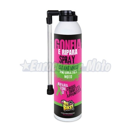 Spray repara pinchazos Dr.Bike 300ml. Infla y repara.