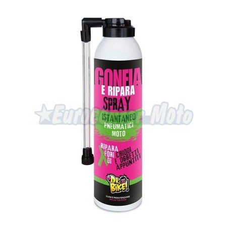 Spray repara pinchazos Dr.Bike 300ml. Infla y repara.