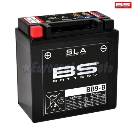 Batería BS YB9-B SLA (FA)