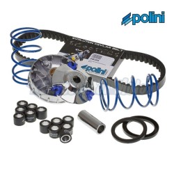 Kit variador Polini Hi-Speed motores Piaggio 50 2T carter corto (Zip Sp, Vespa LX, S, ET2...)
