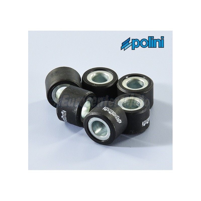 Rodillos variador Polini 20x14,5 de 9 gramos. 6 unidades