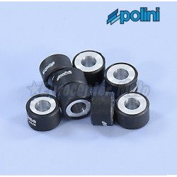 Rodillos variador Polini 25x17 de 15 gramos. 8 unidades