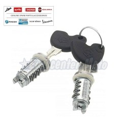 Juego cerraduras 2 bombines gordos Original Piaggio varios modelos