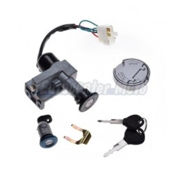 Juego cerraduras Kymco Agility 50/125 de llanta 12 (2010-2014)