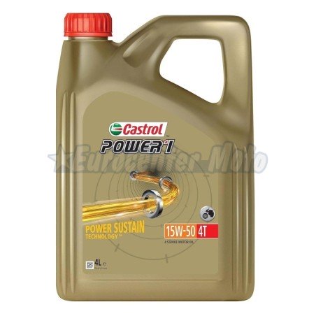 Aceite Castrol Power 1 15W-50 4T. 4L