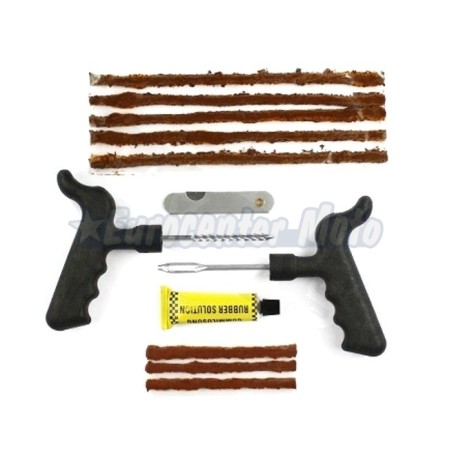 Kit reparación pinchazos neumáticos tubeless