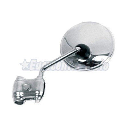 Espejo izquierdo fijación bordón Vespa Clásica 80mm. NO Homologado